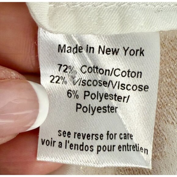 Caroline Constas Olympia Metallic Fil Coupe Mini Dress Pink White - size XS - Picture 10 of 11